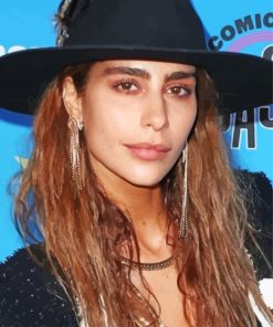 German Actress Nadia Hilker Paint By Numbers