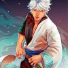 Gintoki Sakata Character Paint By Numbers