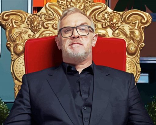 Greg Davies Taskmaster Cast Paint By Numbers