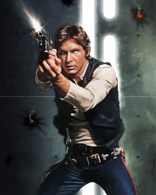 Han Solo Hero Paint By Numbers