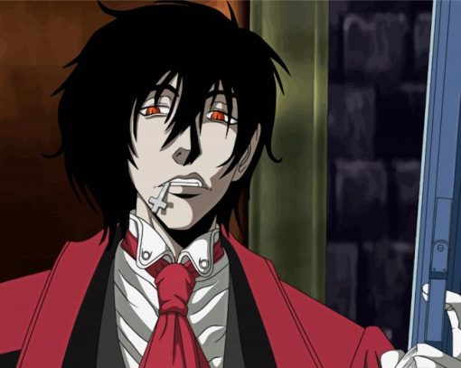 Hellsing Ultimate Character Paint By Numbers
