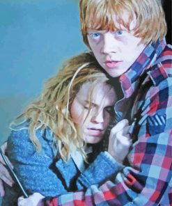 Hermione And Ron Couple Paint By Numbers