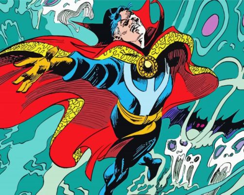 Hero Doctor Strange Paint By Numbers