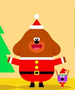 Hey Duggee Dvd Animation Paint By Numbers