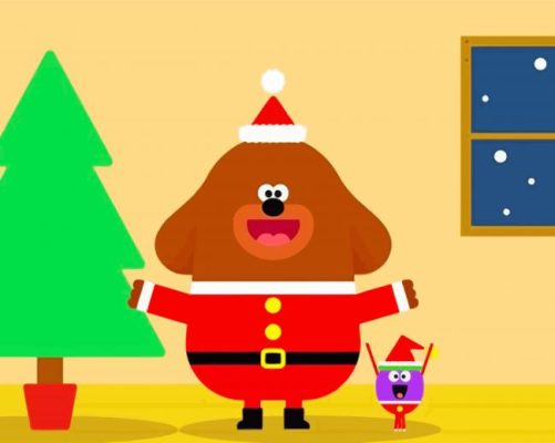 Hey Duggee Dvd Animation Paint By Numbers