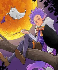 Hitoshi Shinso Halloween Mha Paint By Numbers