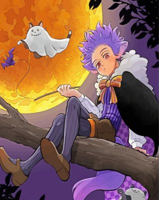 Hitoshi Shinso Halloween Mha Paint By Numbers