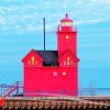 Holland Michigan Lighthouse Paint By Numbers