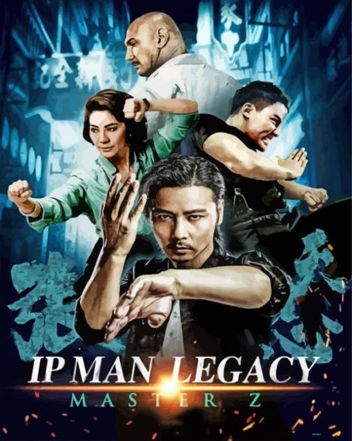 Ip Man Legacy Poster Paint By Numbers