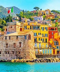 Italy Rapallo Municipality Paint By Numbers
