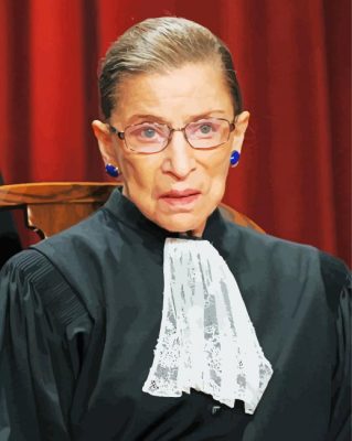 Judge Ginsburg Paint By Numbers