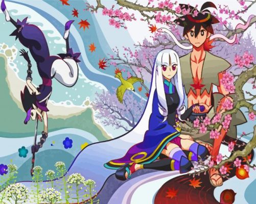 Katanagatari Anime Paint By Numbers