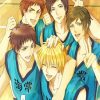 Kaijo High Basketball Team Paint By Numbers