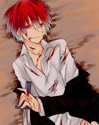 Karma Akabane Assassination Classroom Paint By Numbers