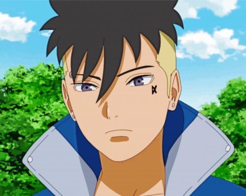 Kawaki Illustration Anime Paint By Numbers