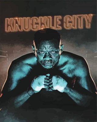 Knuckle City Poster Paint By Numbers