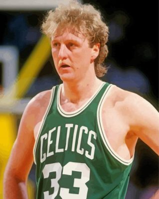 Larry Bird Player Paint By Numbers