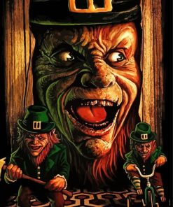 Leprechaun Horror Movie Paint By Numbers