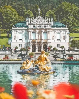 Linderhof Palace Germany Paint By Numbers