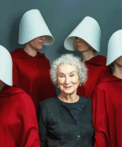 Margaret Atwood In Shooting Paint By Numbers
