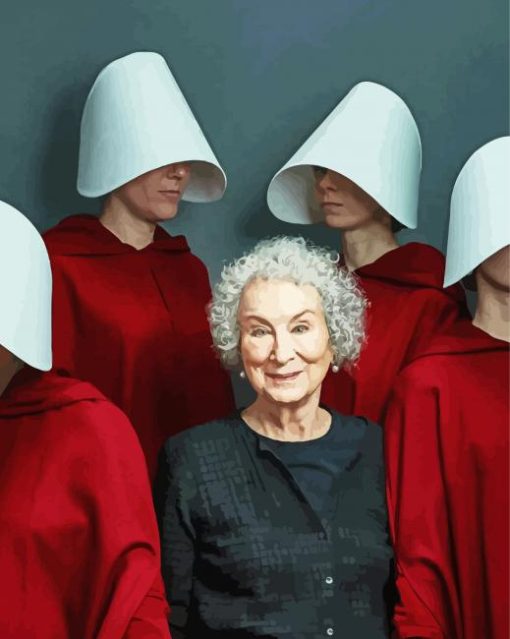 Margaret Atwood In Shooting Paint By Numbers