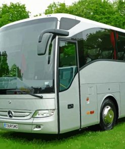 Mercedes Bus Paint By Numbers