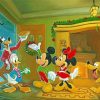 Mickey Mouse Disney Christmas Paint By Numbers