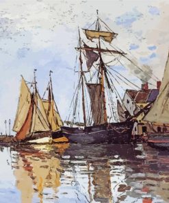 Monet Sailbots Port Paint By Numbers