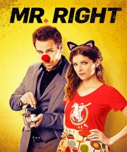 Mr Right Poster Paint By Numbers