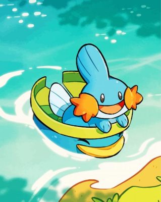 Mudkip Paint By Numbers