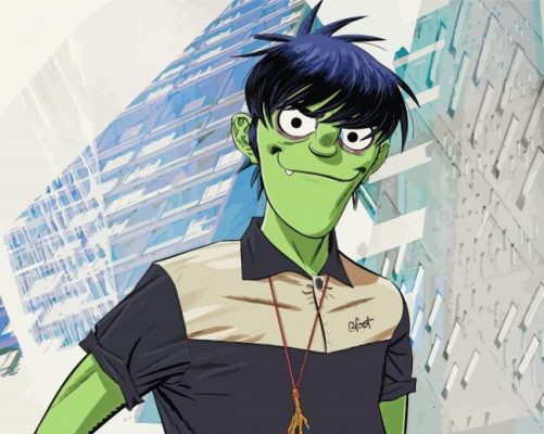 Murdoc Niccals Paint By Numbers