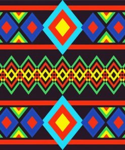 Native American Design Art Paint By Numbers