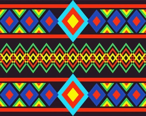 Native American Design Art Paint By Numbers