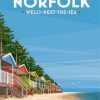 Norfolk Wells Next The Sea Poster Paint By Numbers