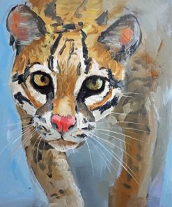 Ocelot Art Animal Paint By Numbers