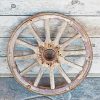 Old Wagon Wheel Paint By Numbers