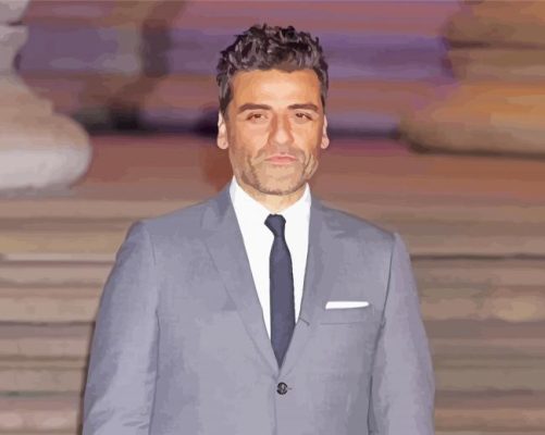 Oscar Isaac Actor Paint By Numbers