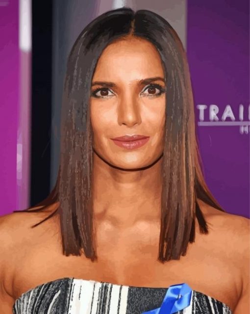 Padma Lakshmi Paint By Numbers