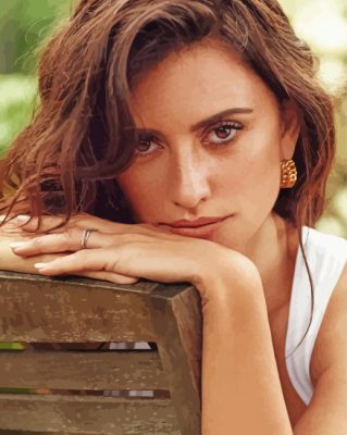 Penelope Cruz Actress Paint By Numbers