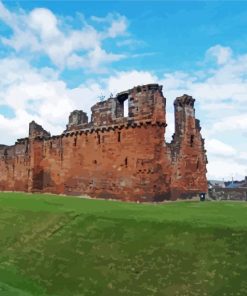 Penrith Castle Ruin Paint By Numbers