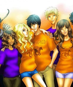 Percy Jackson And The Seven Art Paint By Numbers