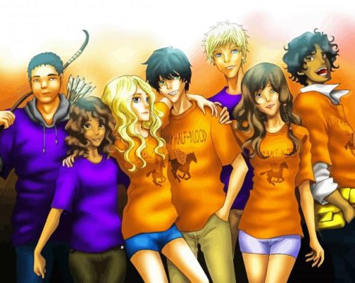 Percy Jackson And The Seven Art Paint By Numbers