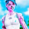 Pink Ghoul Trooper Paint By Numbers
