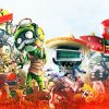 Plants Vs Zombies Video Game Paint By Numbers