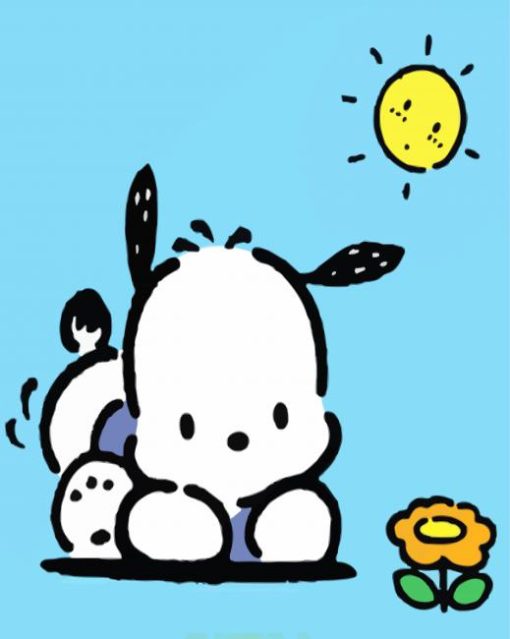 Pochacco Art Paint By Numbers