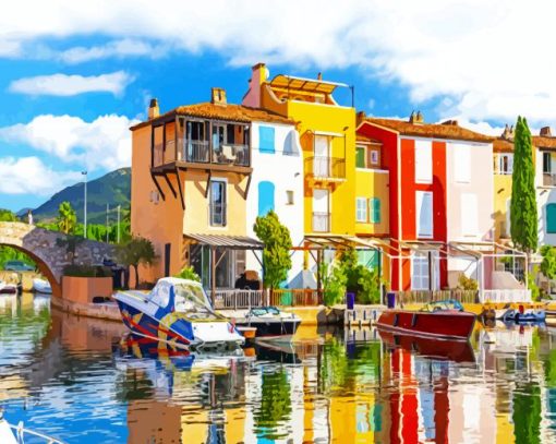Port Grimaud Paint By Numbers