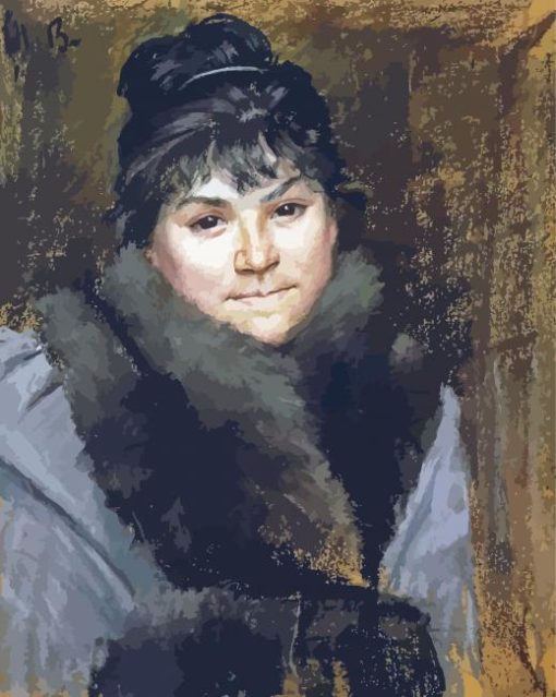 Portrait Of Mme X By Marie Bashkirtseff Paint By Numbers