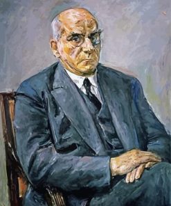 Portrait Of Otto Braun By Max Liebermann Paint By Numbers