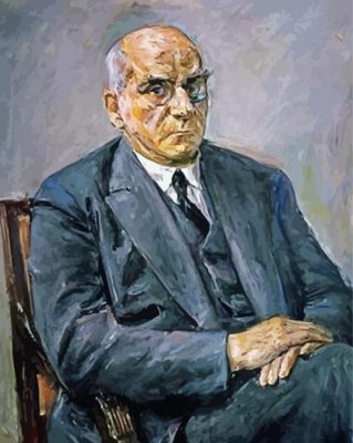 Portrait Of Otto Braun By Max Liebermann Paint By Numbers