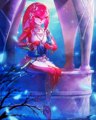 Princess Mipha Paint By Numbers